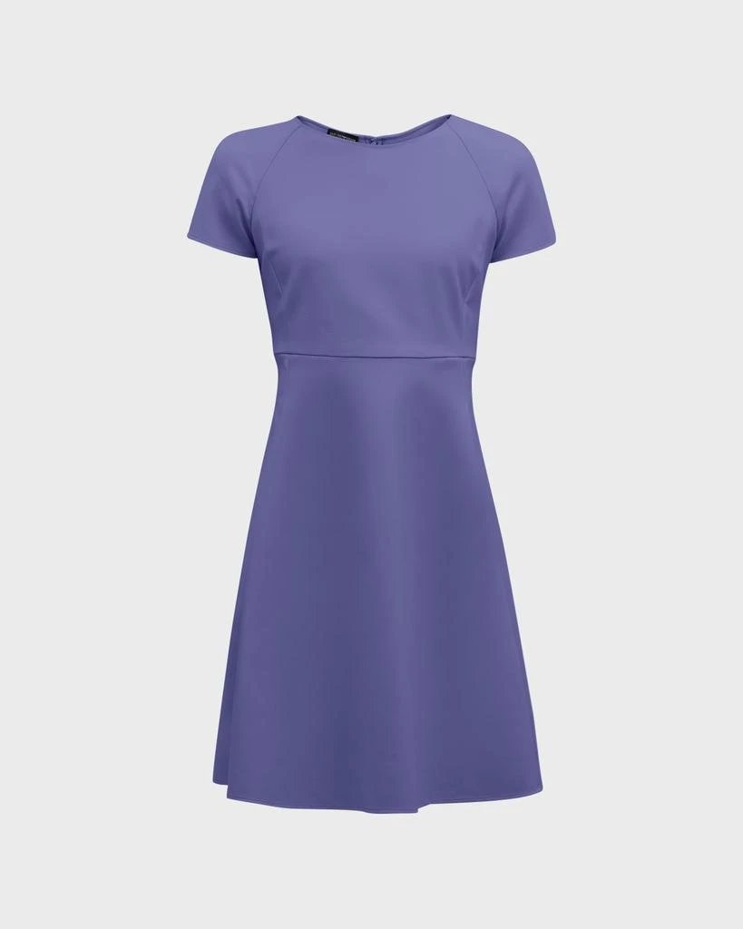 green emerald velvet dress Armani Exchange A|X Women's Sleeveless Fit and Flare Dress with Details,  Black, 0 at Amazon Women's Clothing store main image 1