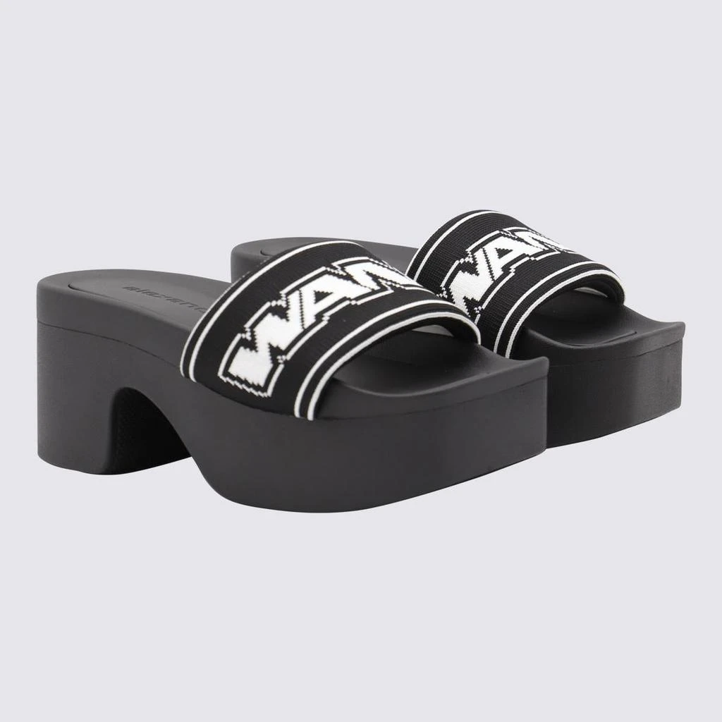Alexander Wang Black Leather Sandals – On Sale Now with Up to 36