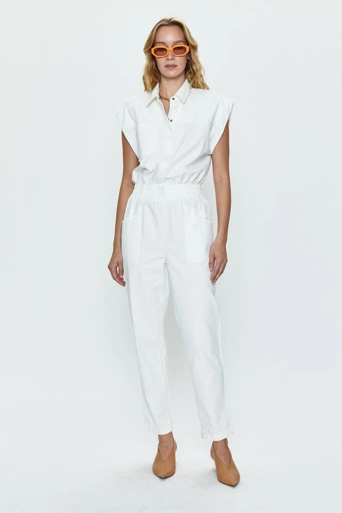 Pistola Denim Rosie Jumpsuit - Porcelain 5