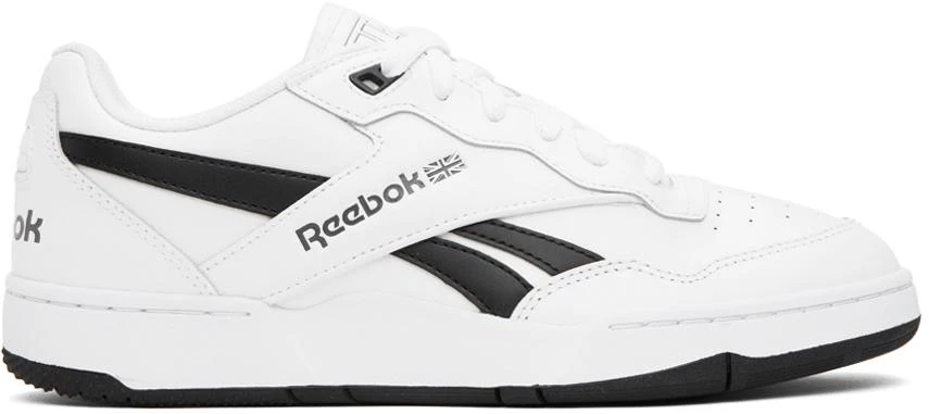 Reebok White BB 4000 II Sneakers 1