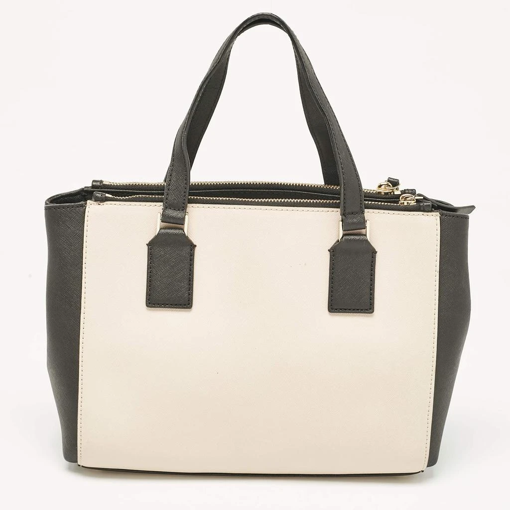 Kate Spade Kate Spade Black/Cream Leather Cameron Street Teegan Top Handle Bag 4