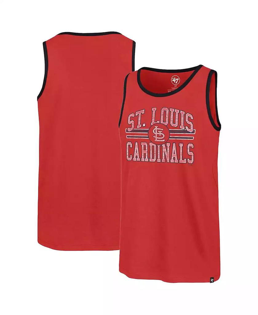 47 Brand Men's Red St. Louis Cardinals Winger Franklin Tank Top