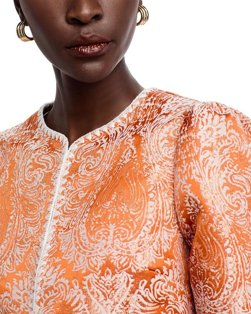 AREA Paisley Jacquard Jacket 6