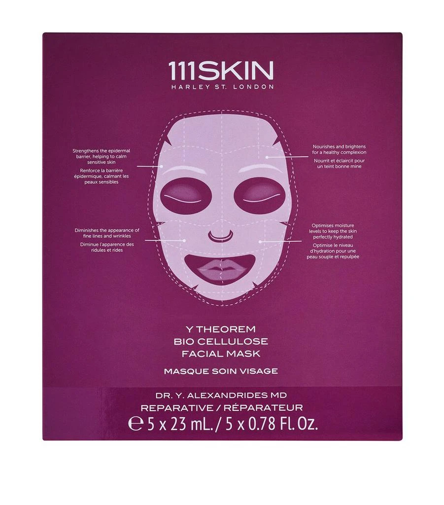 111skin Y Theorem Bio Cellulose Facial Mask (5 x 23ml) 1