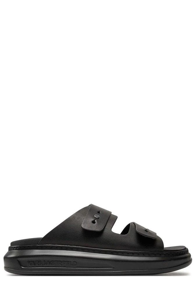 Karl Lagerfeld Paris Karl Lagerfeld Round Open Toe Sandals