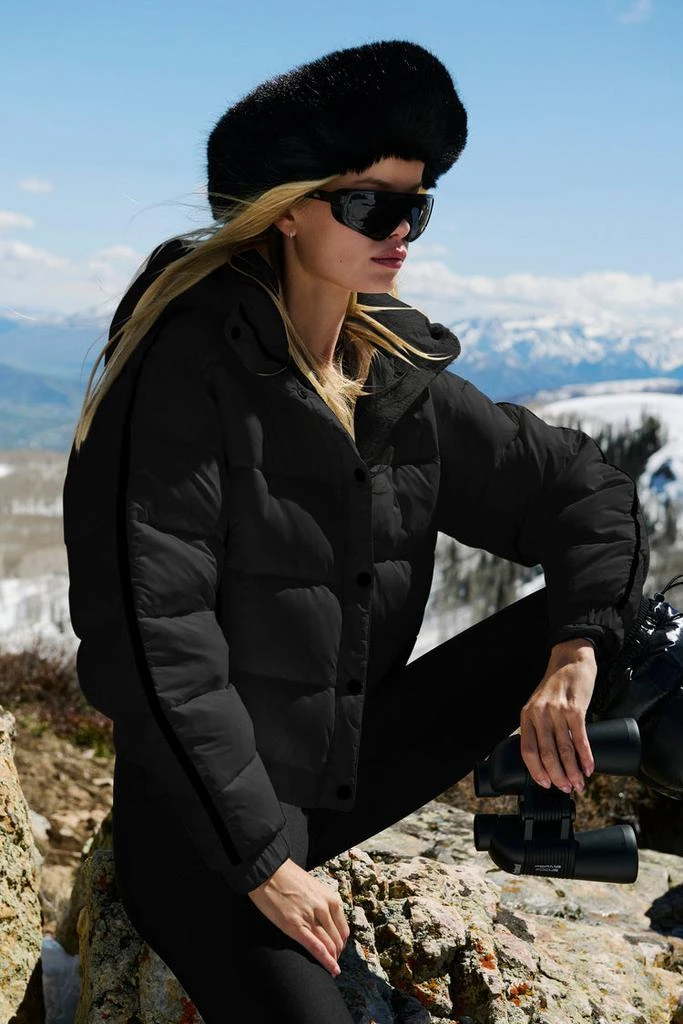 Alo Aspen Love Puffer Jacket - Black 1