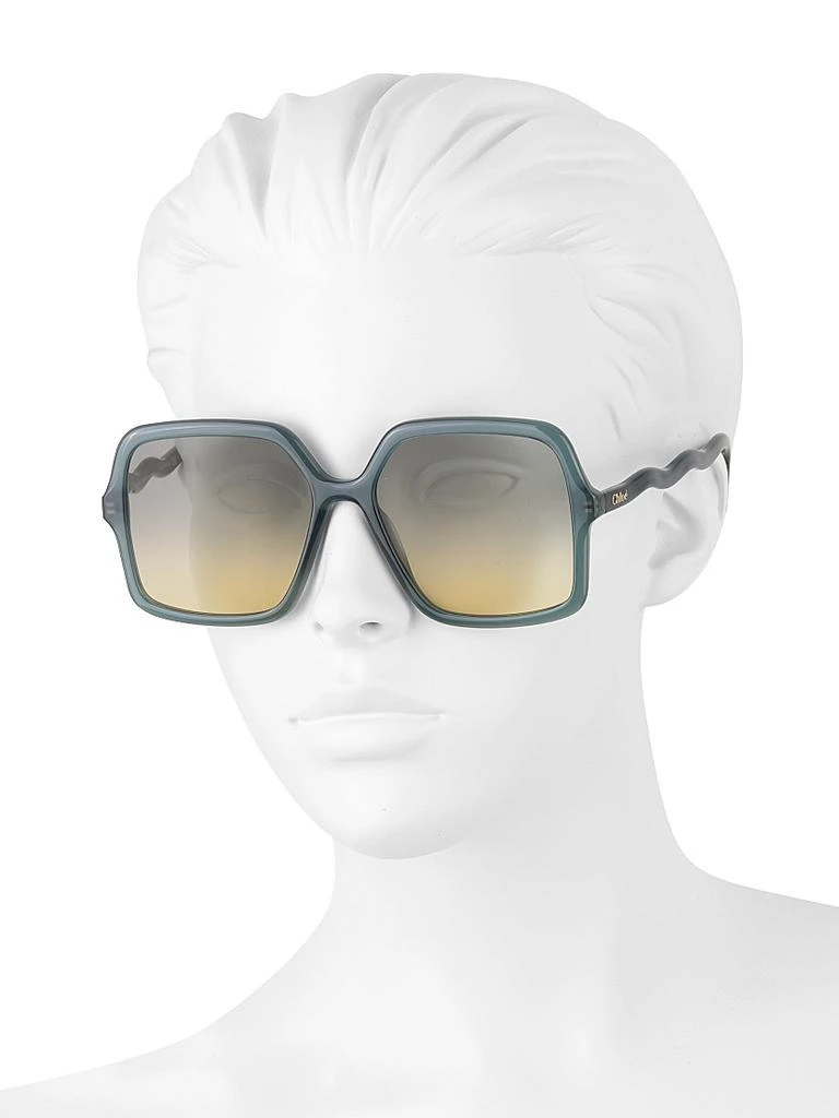 Chloé Zelie 58MM Square Sunglasses 4
