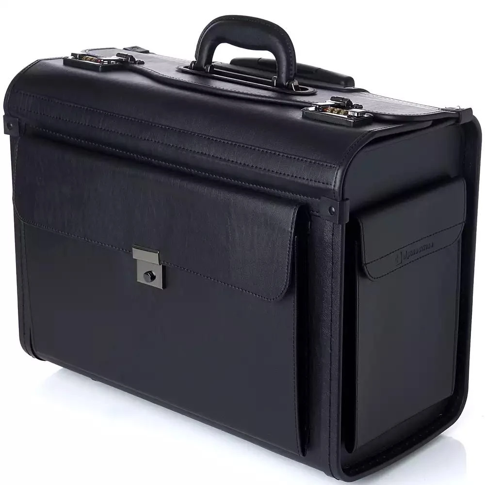 Alpine Swiss 19 Wheeled Briefcase Rolling Case Sales Sample Pilot Lawyer Attache 3