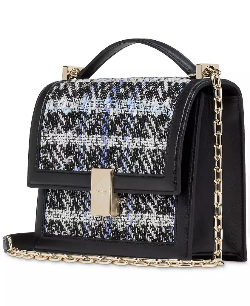 Kate Spade Deco Plaid Tweed Small Chain Shoulder Bag 4