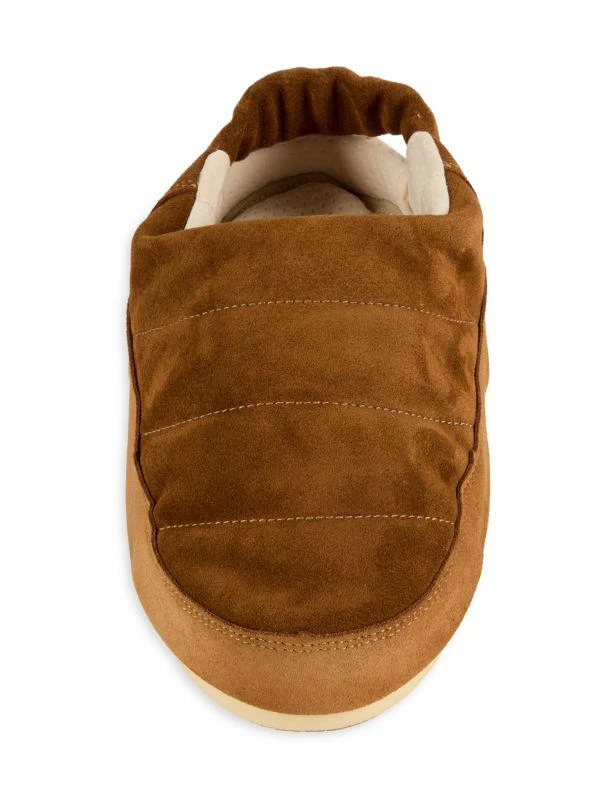 Moon Boot Suede Puff Slippers 5
