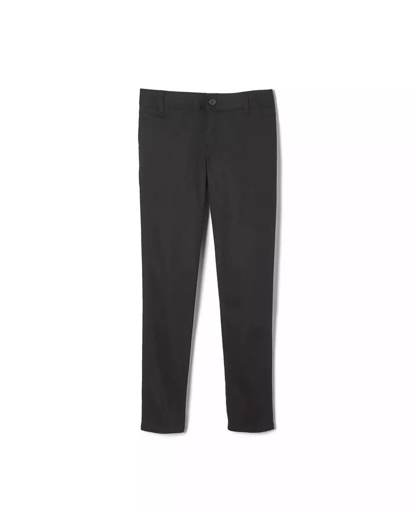 French Toast Little Girls Adjustable Waist Stretch Twill Skinny Pant