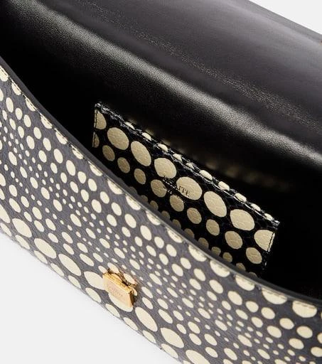 Khaite Audrey snake-effect leather clutch 3
