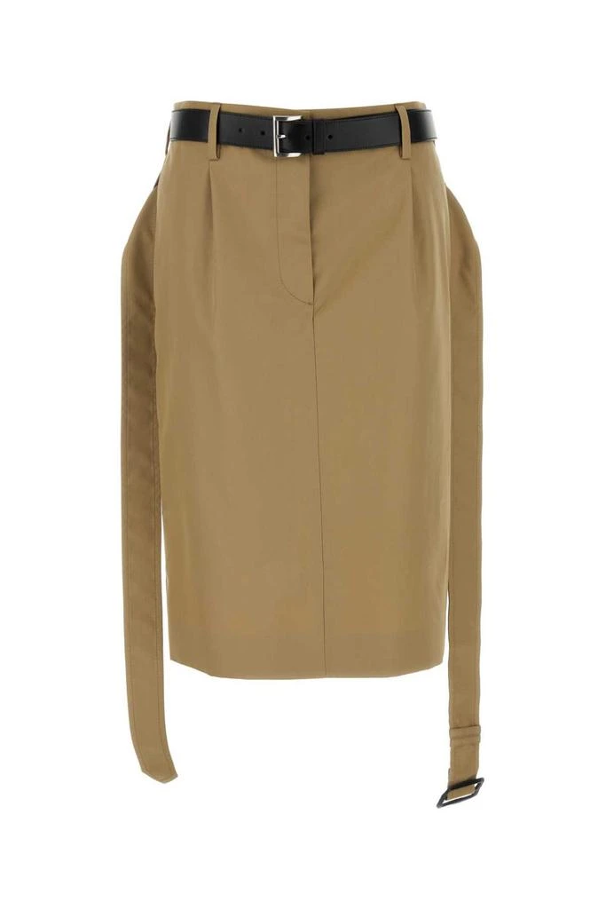 Prada Prada Belted Mini Skirt 1