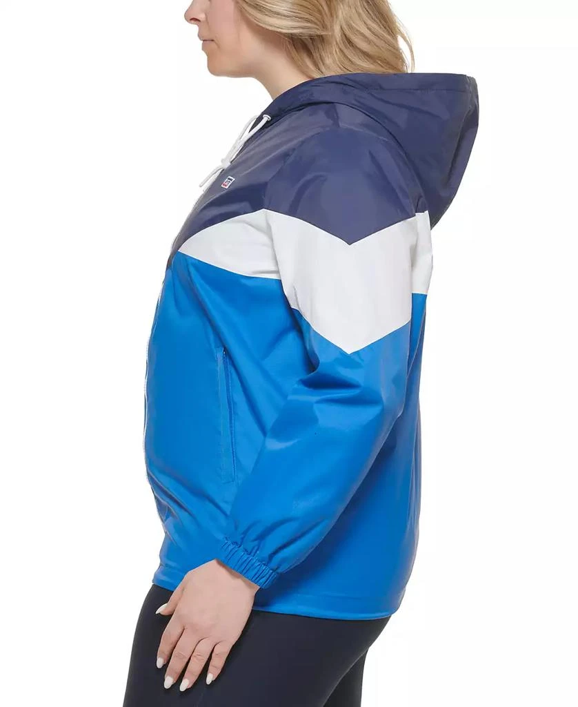Levi's Trendy Plus Size Colorblock Rain Slicker Jacket 3