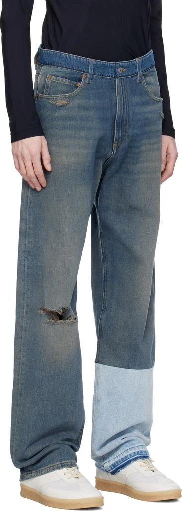 MM6 Blue 5 Pockets Jeans 2