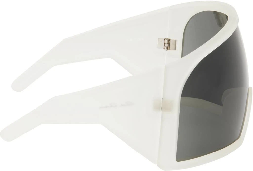 Rick Owens White Hollywood Kriester Sunglasses 2