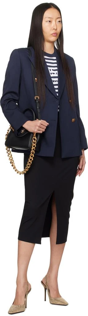 Versace Navy Informal Blazer 4