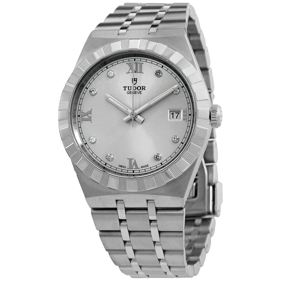 Tudor Royal Automatic Diamond Silver Dial Men's Watch M28500-0002 1