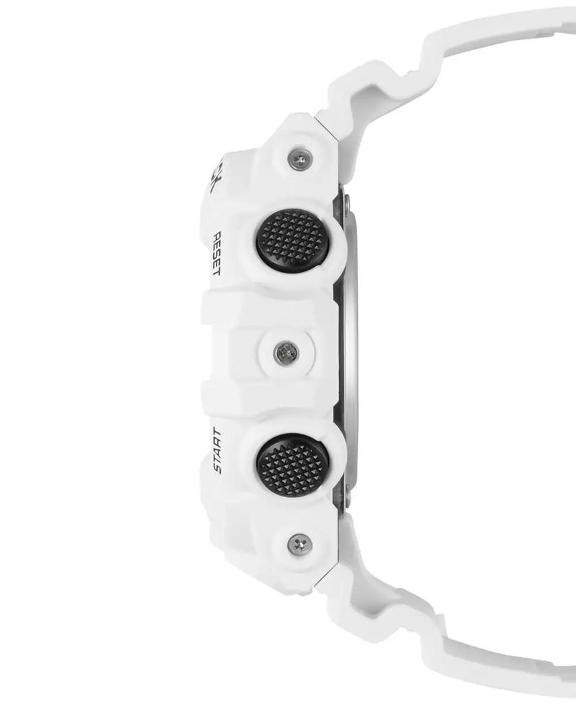 G-Shock Men's Analog-Digital White Resin Strap Watch 54mm GA700-7A