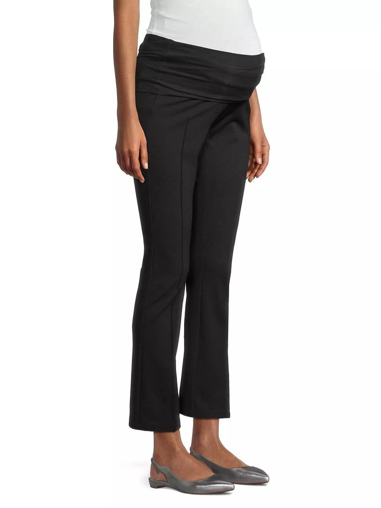 Nom Maternity London Ponté Maternity Crop Pants 4