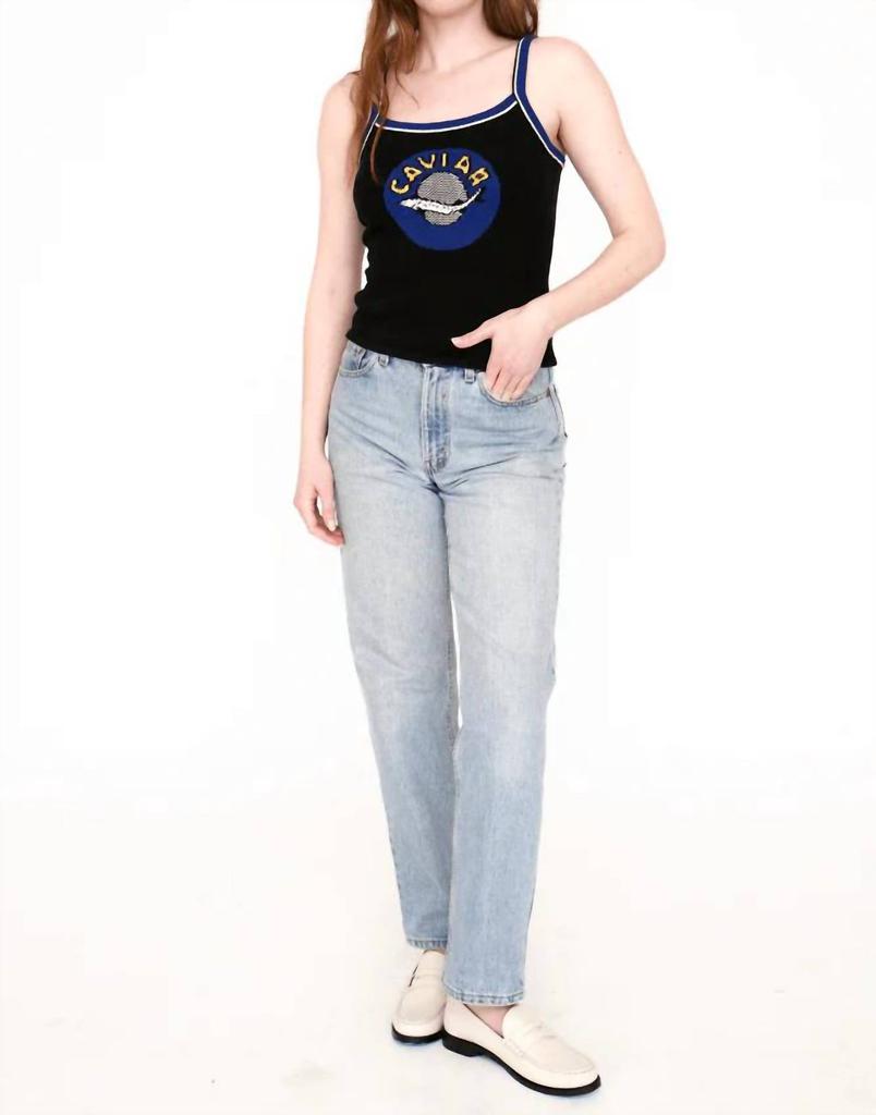 Rachel Antonoff Rachel Antonoff - Caviar Motif Tank Top