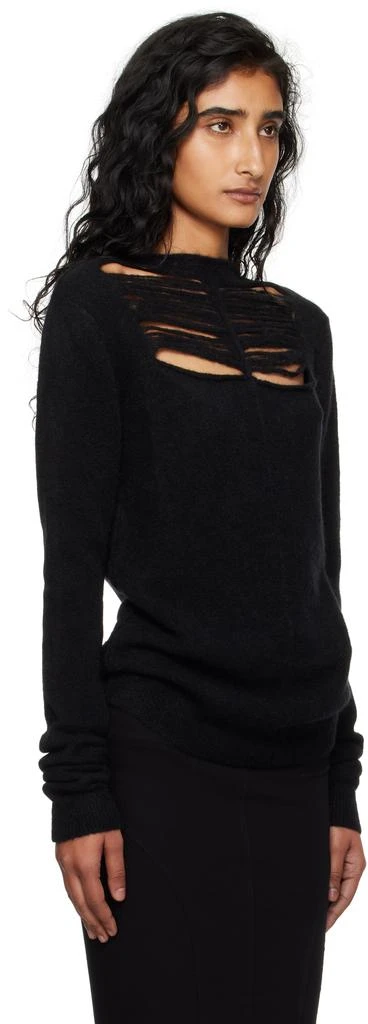 Rick Owens Black Concordians LS Sweater 2