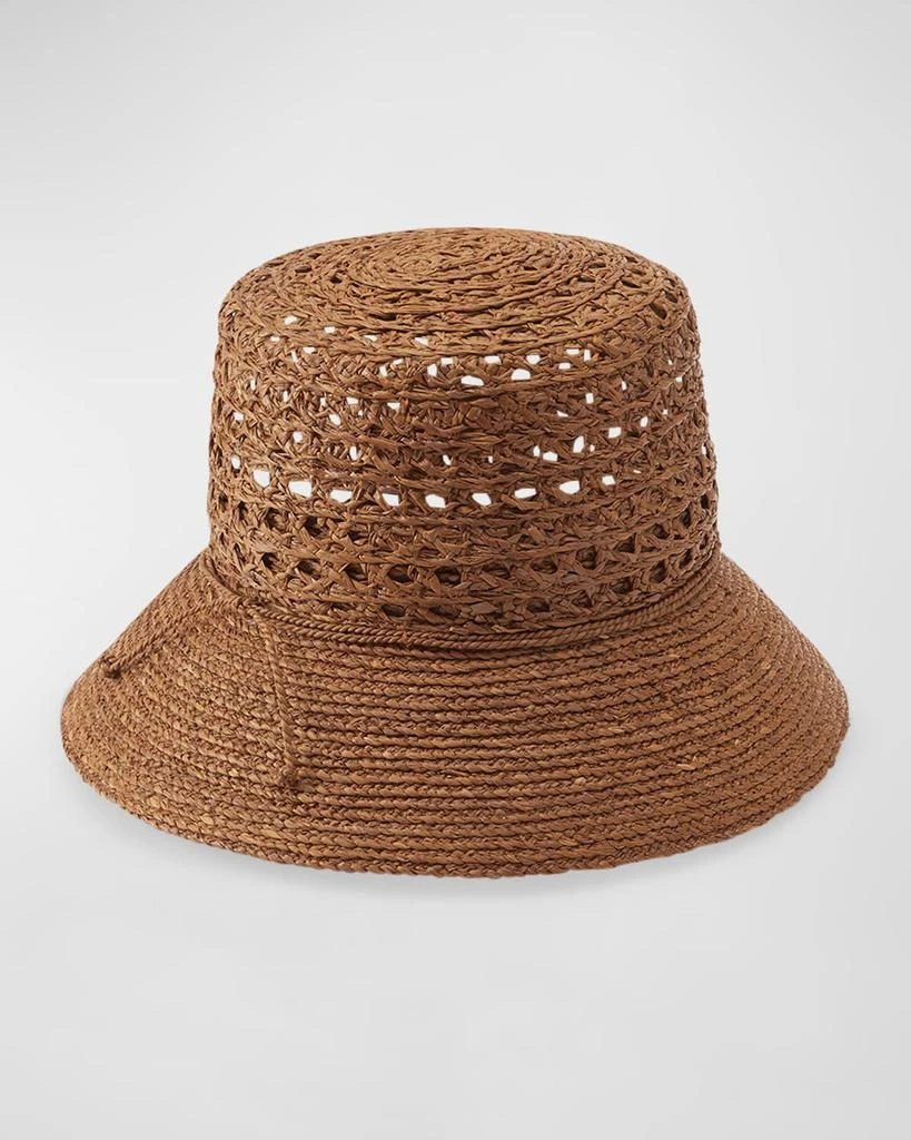 Helen Kaminski Retro Lace Braid Bucket Hat 3