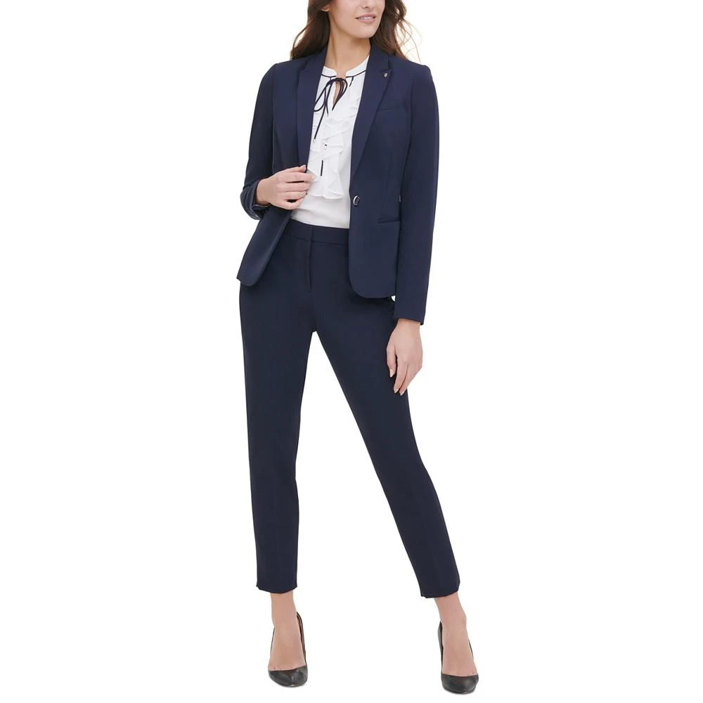 Tommy Hilfiger Women’s One-Button Blazer 1