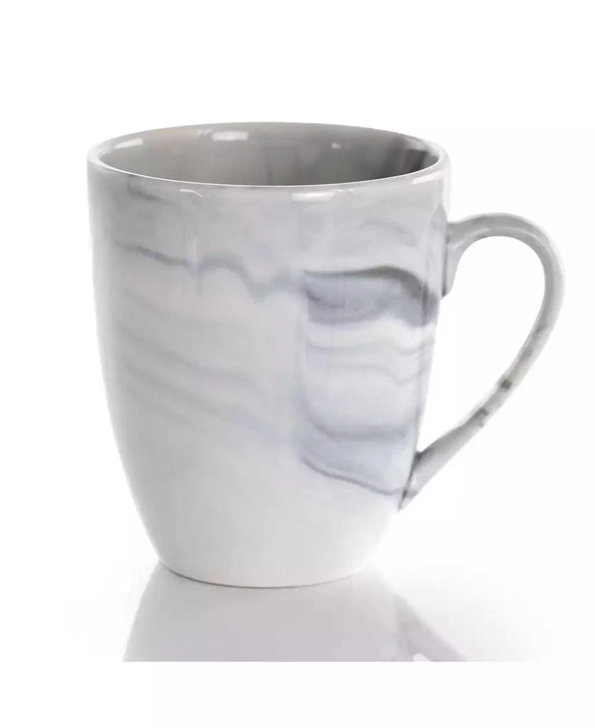 Elama Fine Marble 16 Pc. Dinnerware Set, Service for 4 4