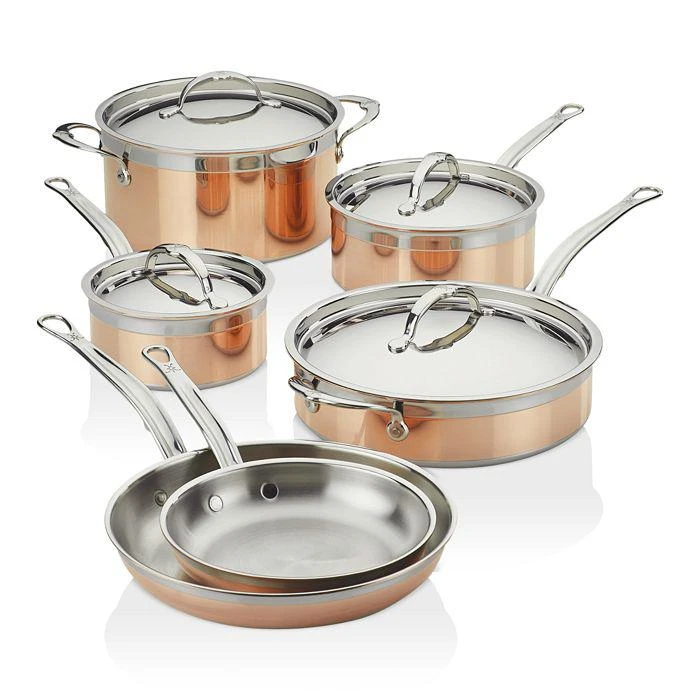 Hestan CopperBond® 10-Piece Induction Copper Cookware Set