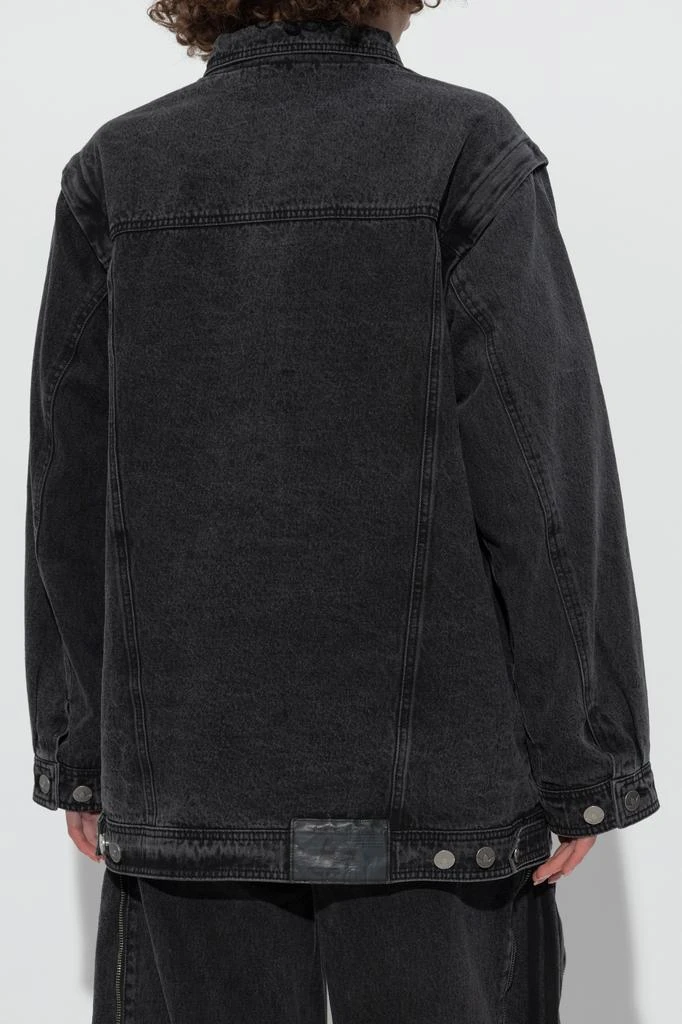 Adidas Denim jacket in oversize style 4
