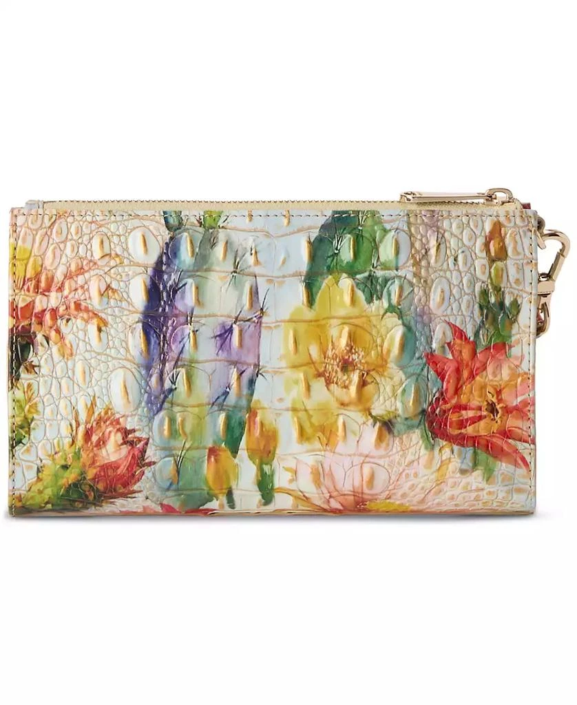 Brahmin Daisy Melbourne Embossed Leather Clutch 3