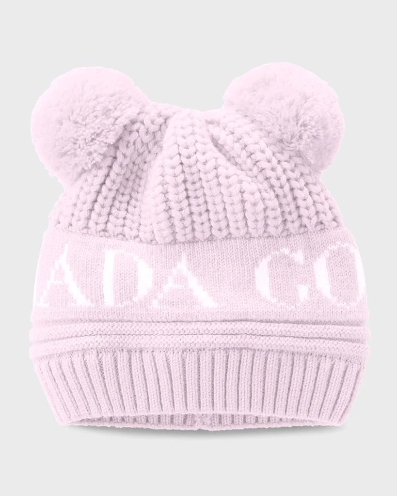 Canada Goose Kid's Double Pompom Beanie Hat, Baby 1