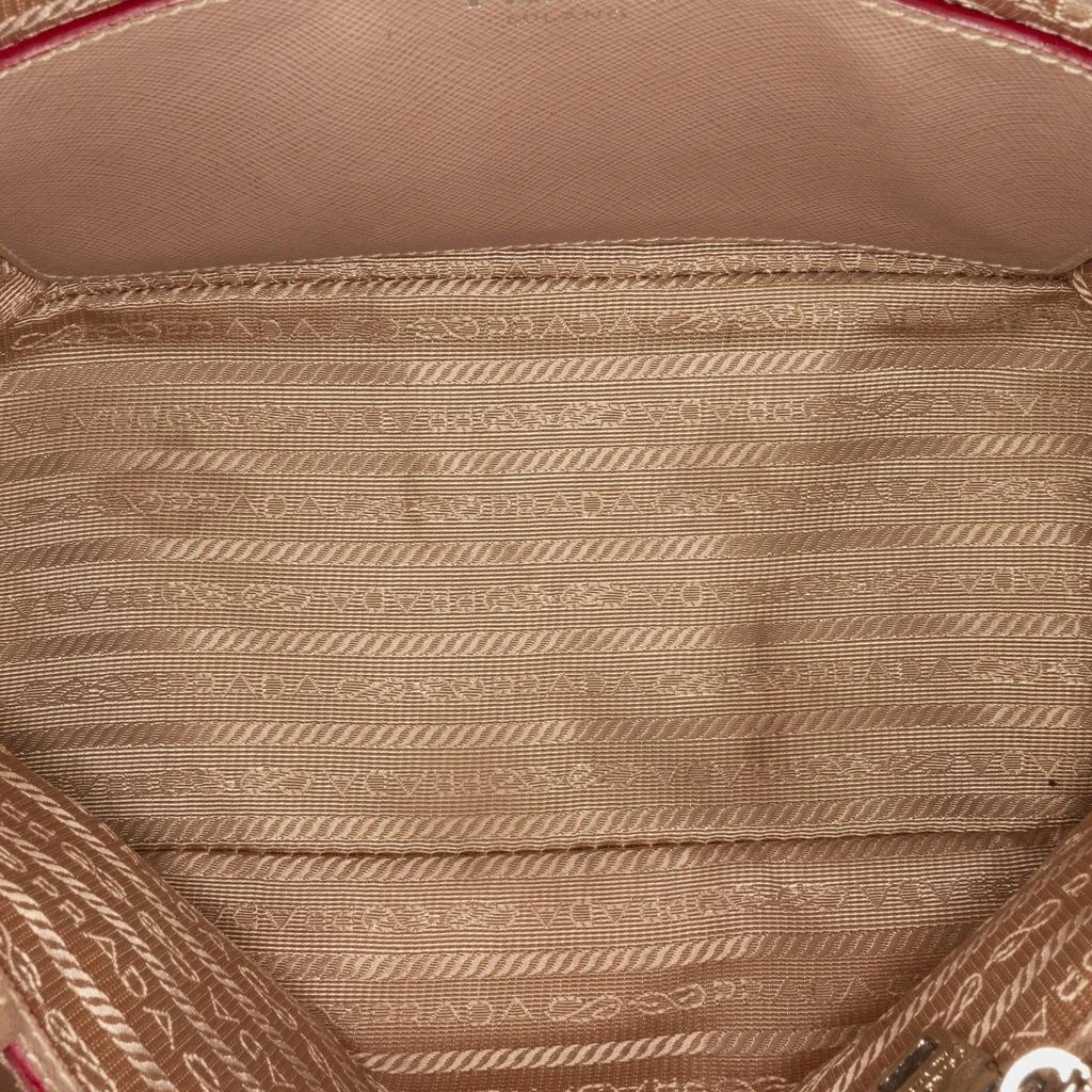 Prada Prada Nude Saffiano Lux Promenade Backpack 9