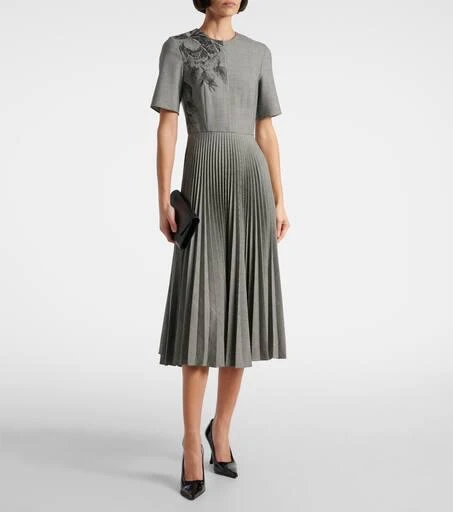 strapless open back dress Silver Moon Wetlook Midi Dress main image 0