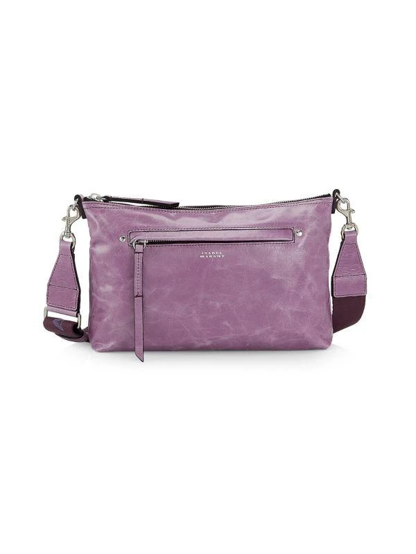 Isabel Marant Nessah Patent Leather Shoulder Bag 1
