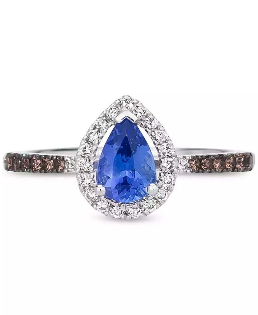 Le Vian Blueberry Tanzanite (1/2 ct. t.w.) & Diamond (1/3 ct. t.w.) Ring in 14k White Gold 5