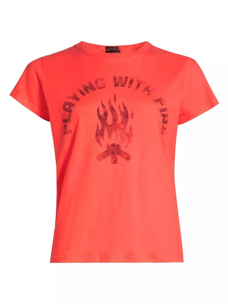 MOTHER The Boxy Goodie Goodie Graphic T-Shirt 1