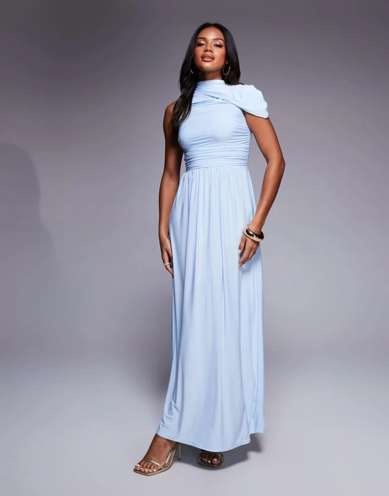 fitted lace wedding dress Drape Maxi Dress – Odd Muse