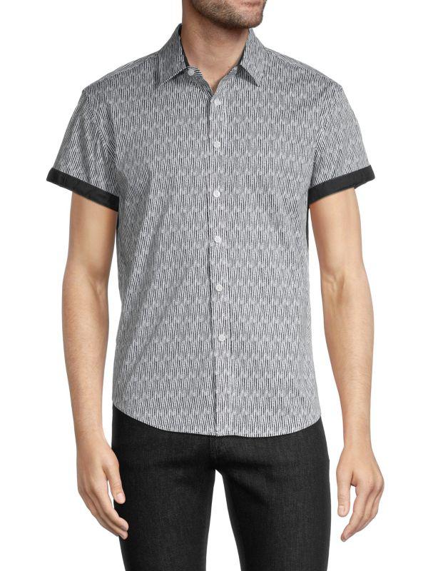 DUCHAMP LONDON Striped Shirt