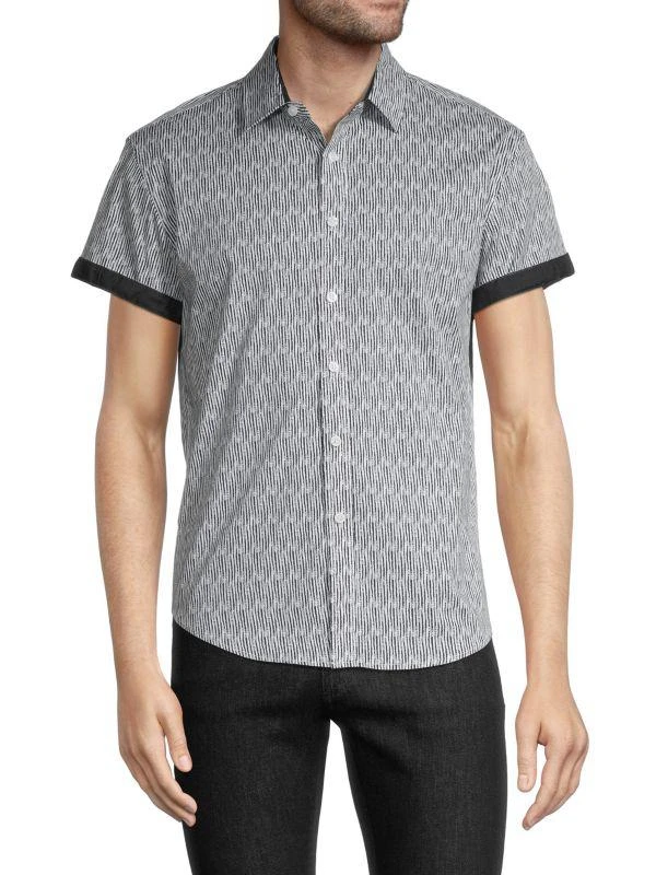 DUCHAMP LONDON Striped Shirt 1