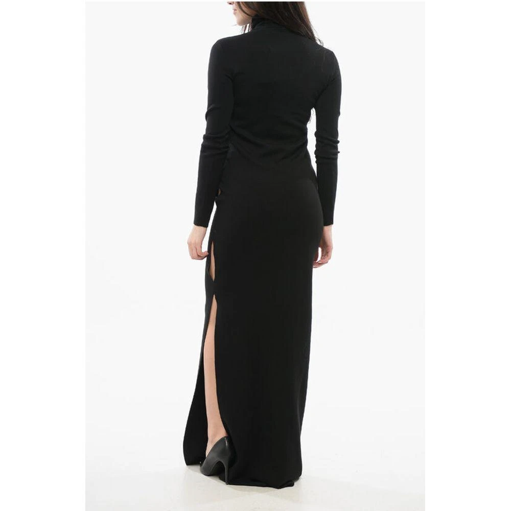 Yves Saint Laurent Wool Turtleneck Women's Dress 2