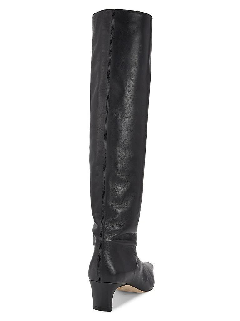 Staud Wally Leather Knee-High Boots 3