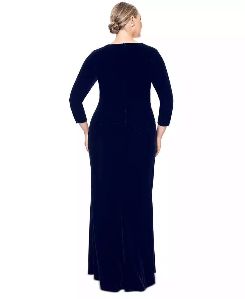 handkerchief hem formal dresses D1500 SCL Sequin Halter Top Dress / Handkerchief Hem main image 1