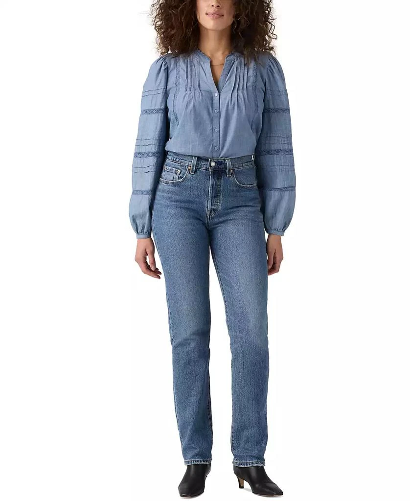 Levi's Women's 501 Original-Fit Straight-Leg Jeans 3