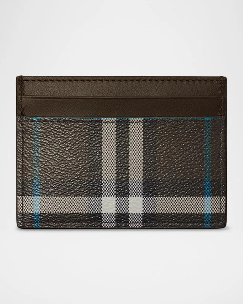Burberry Sandon Check Leather Card Holder 2