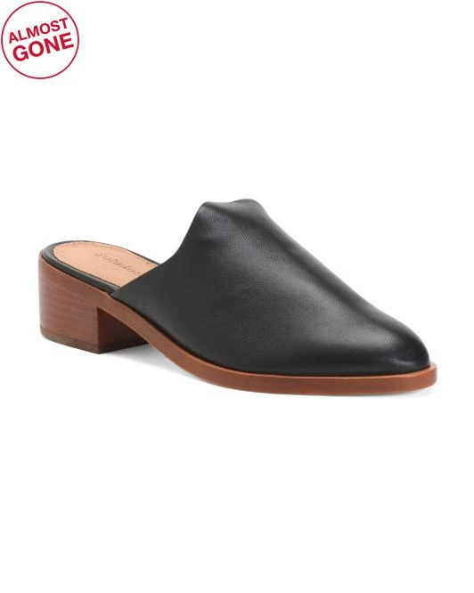Soludos Leather The Venetian Mules 1