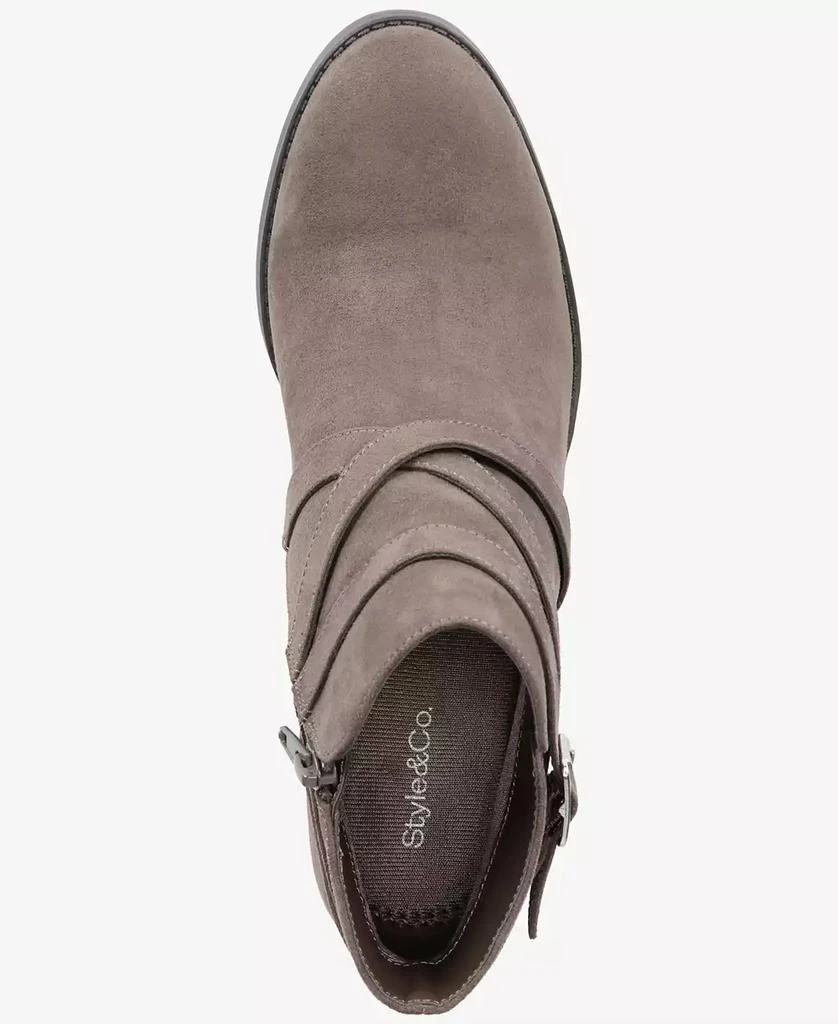 Style & Co Women's Zetaa Strappy Belt-Heel Booties, Created for Macy's 3