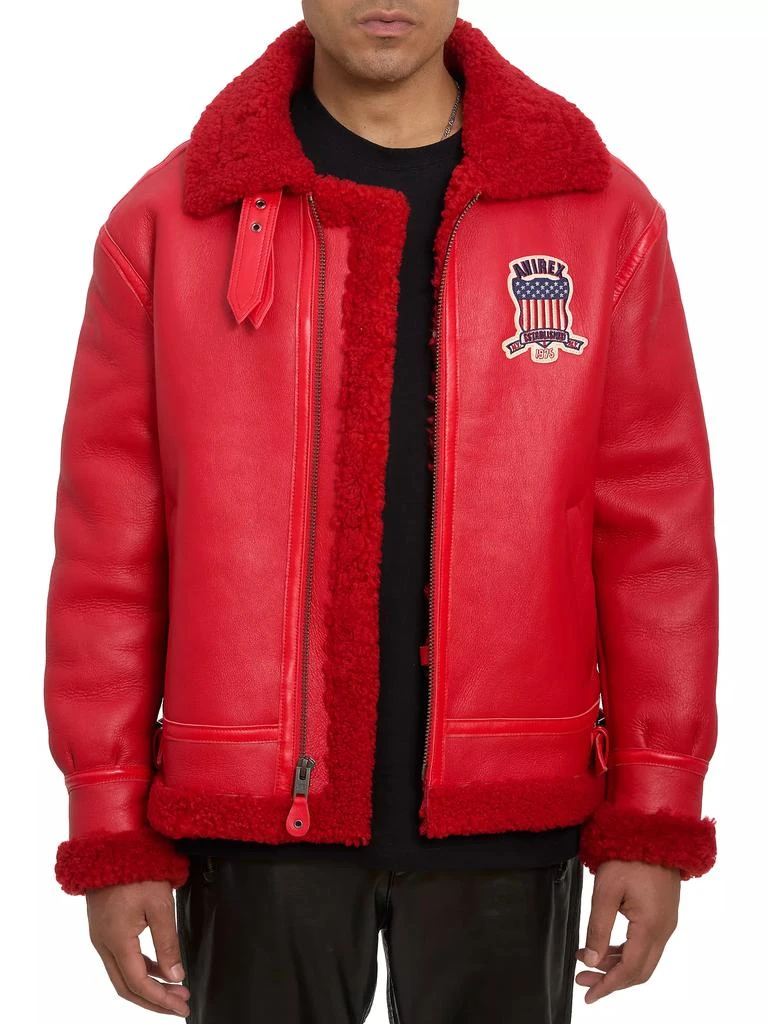 Avirex Icon Shearling Jacket 4