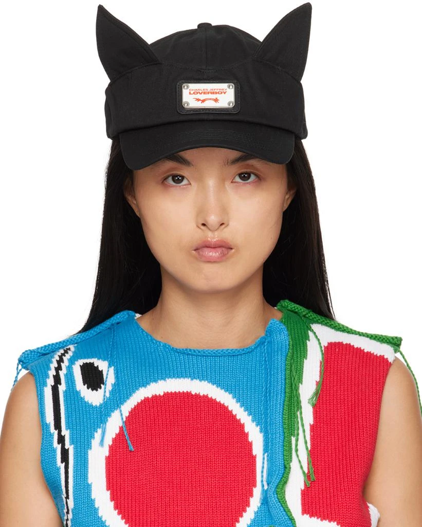 Charles Jeffrey Loverboy Black Ears Cap 1